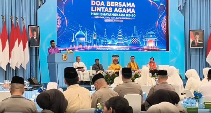Jelang Puncak Hari Bhayangkara Ke 80, Polda Riau Perkuat Sinergi Lewat Doa Lintas Agama 8 IMG 20260702 WA0013